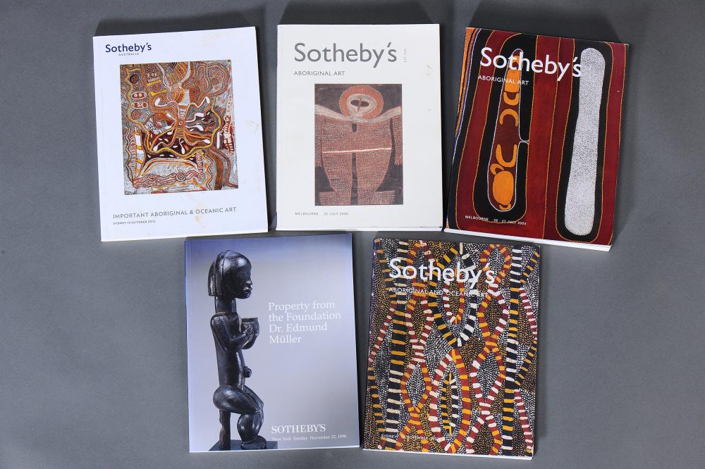 A COLLECTION OF FIVE SOTHEB... image