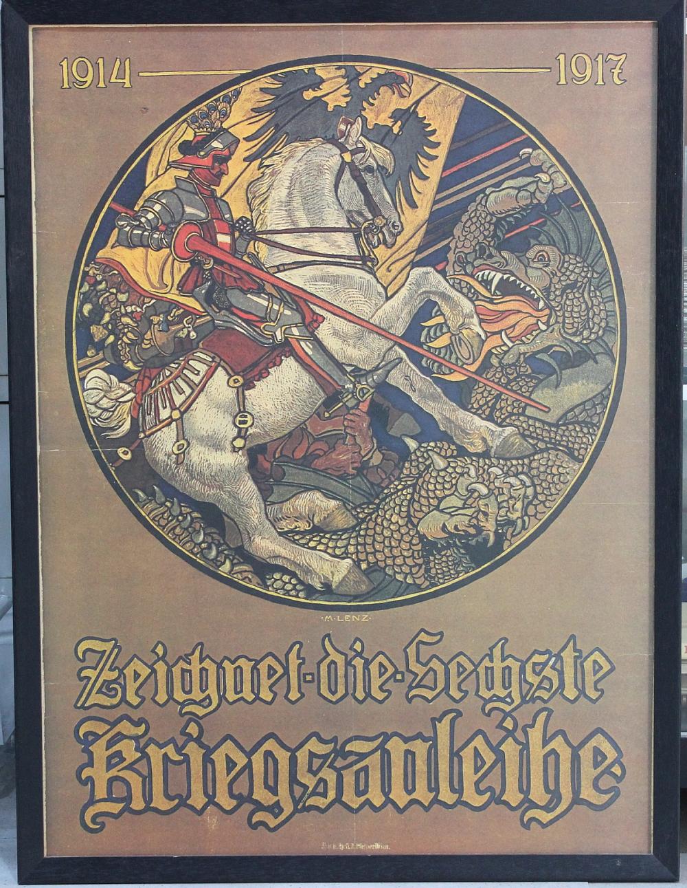 Reproduction Poster in fram... image