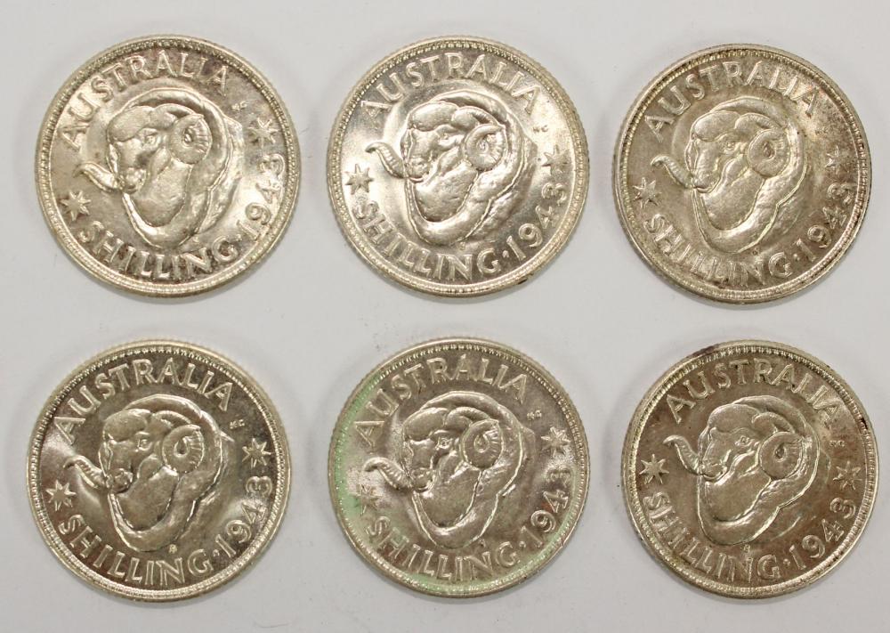 Australia 1943 S Shillings,... image