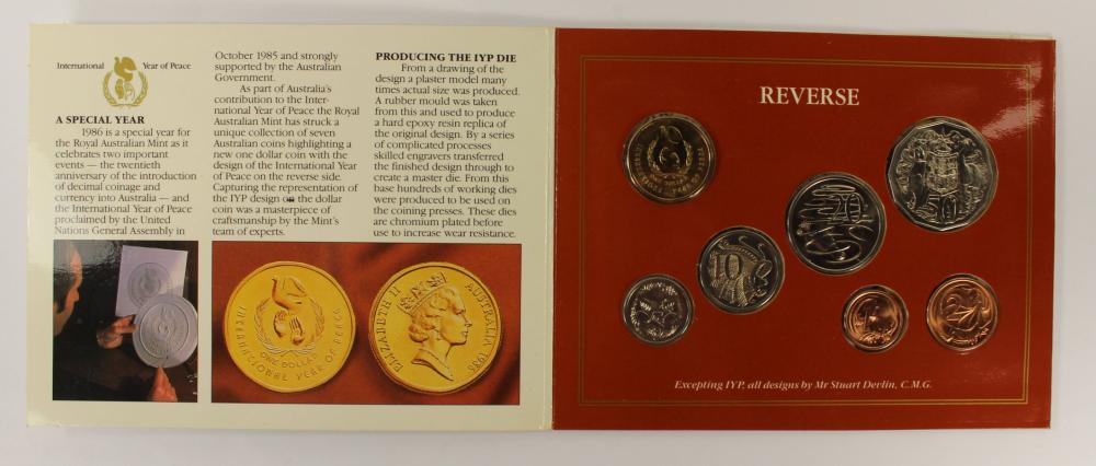 Australia 1986 Mint Set, Un... image