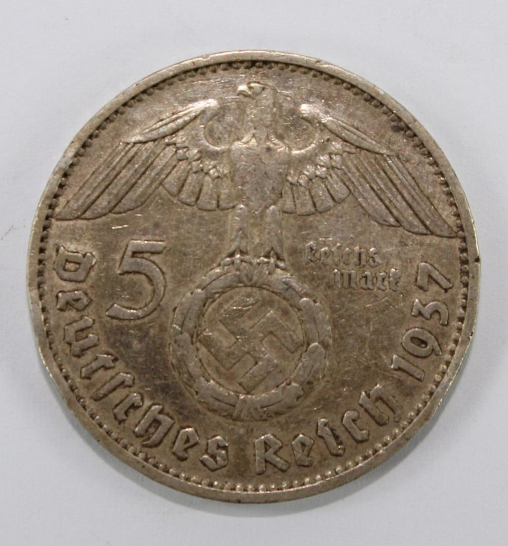 Germany 1937 D Silver (900)... image