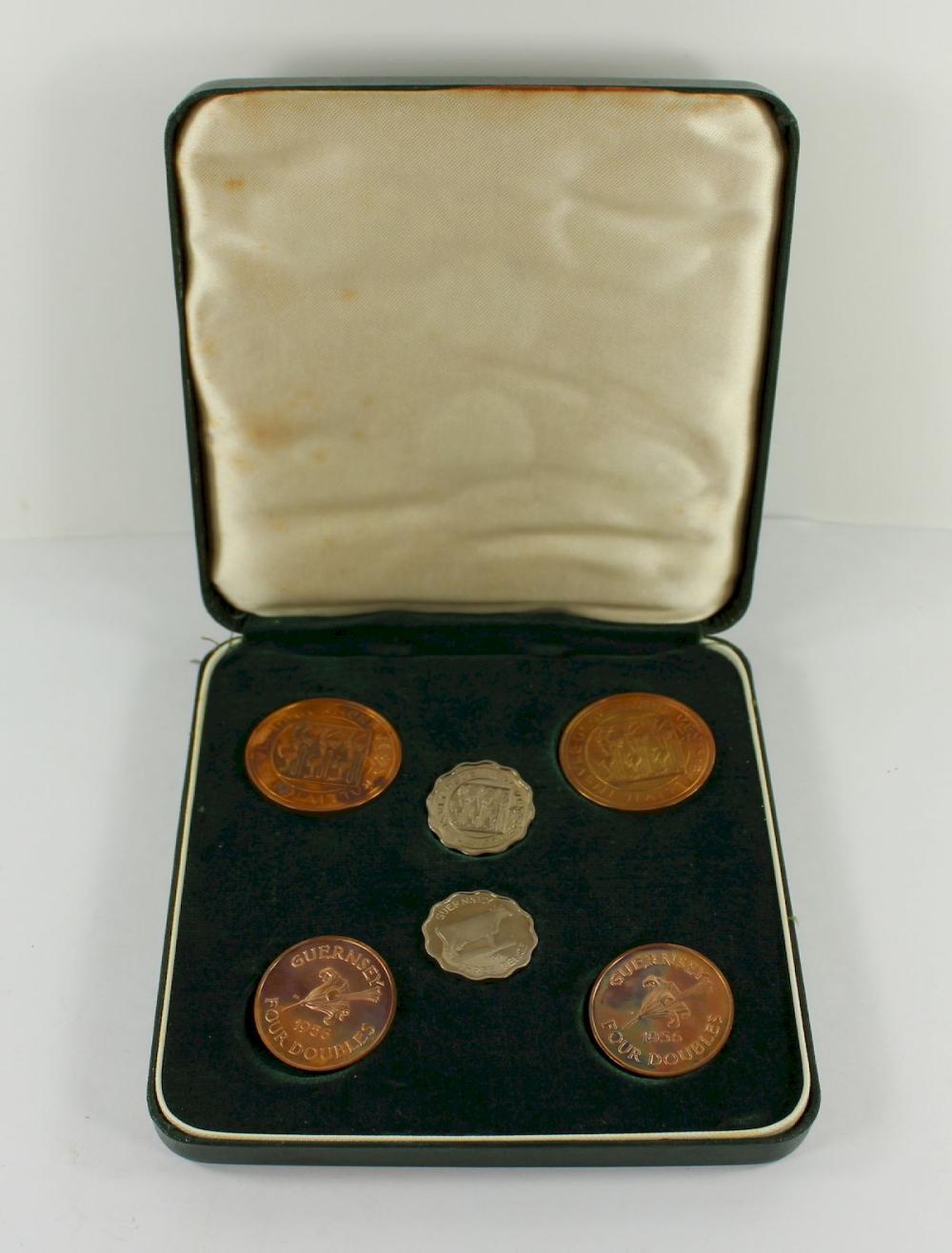 Guernsey 1956 Proof Set in ... image