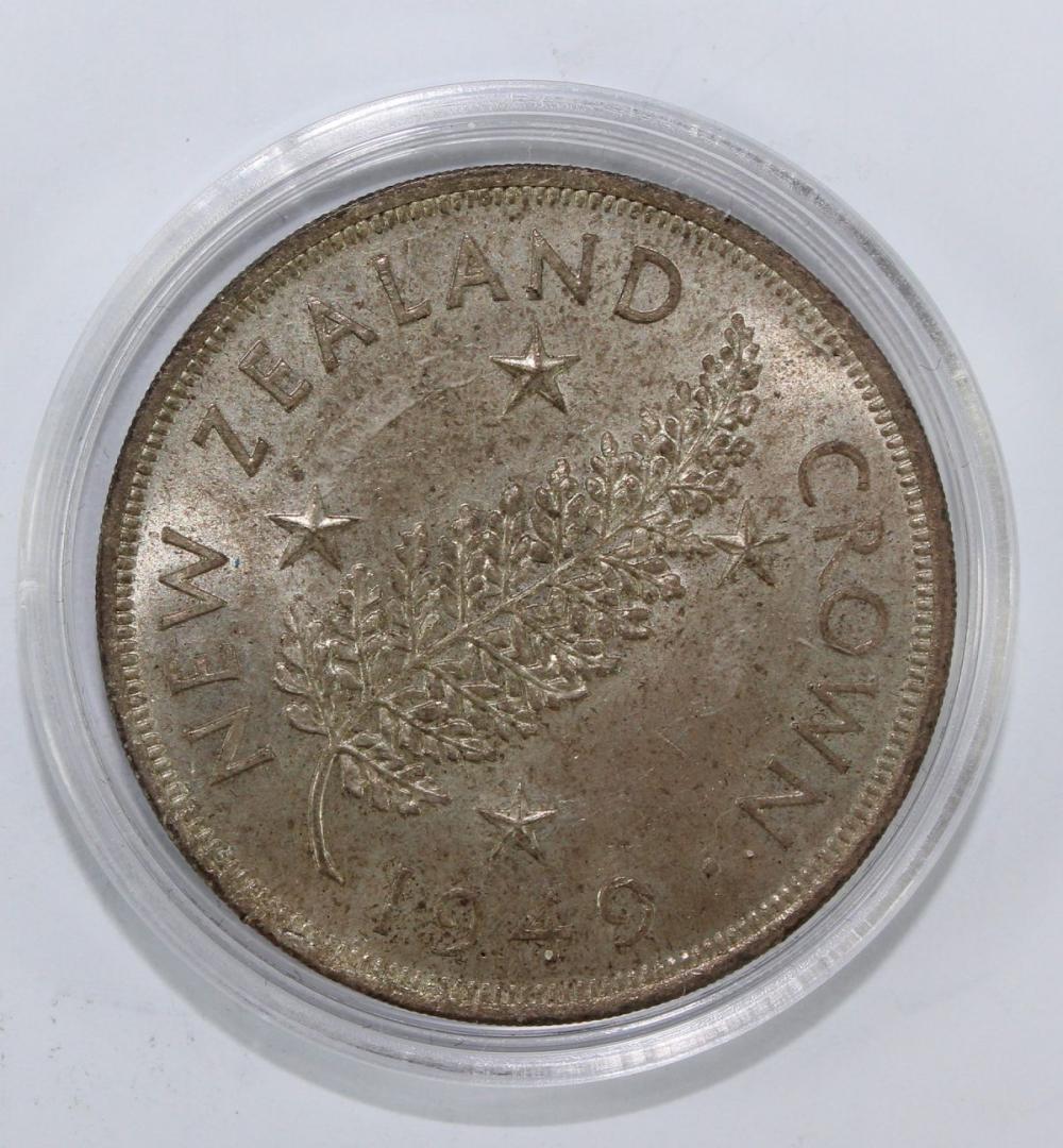 New Zealand 1949 Silver (50... image