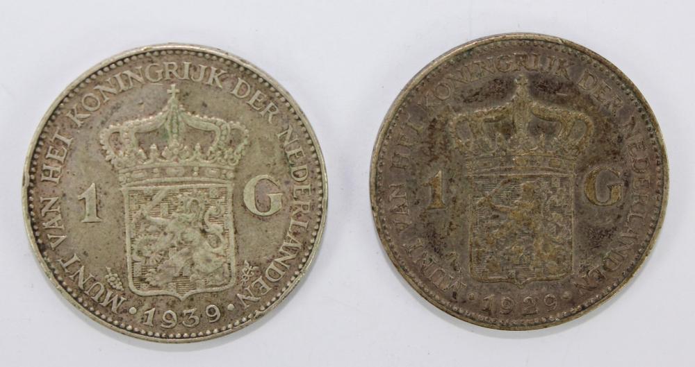 Netherlands 1929 & 1939 Sil... image