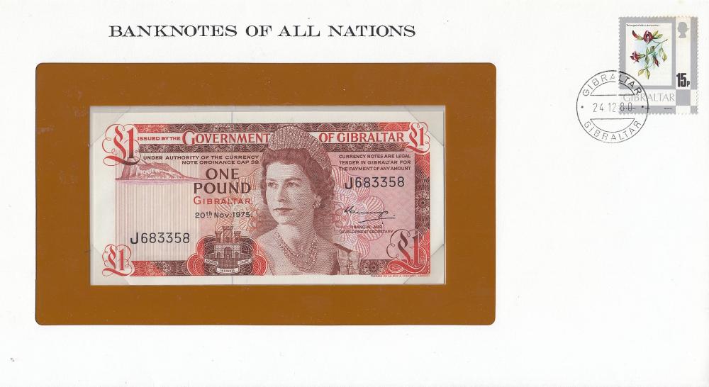 Gibraltar 1975 £1, Uncircul... image