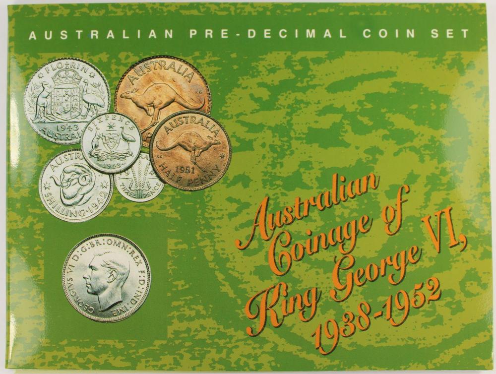 Australia 1950 Coin Set, Av... image