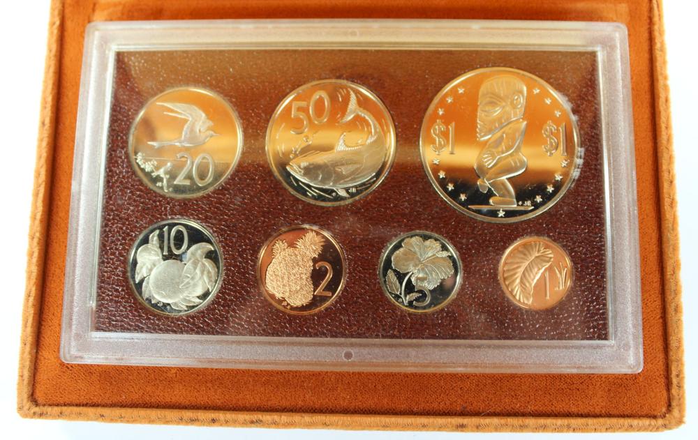 Cook Islands 1975 Proof Set... image