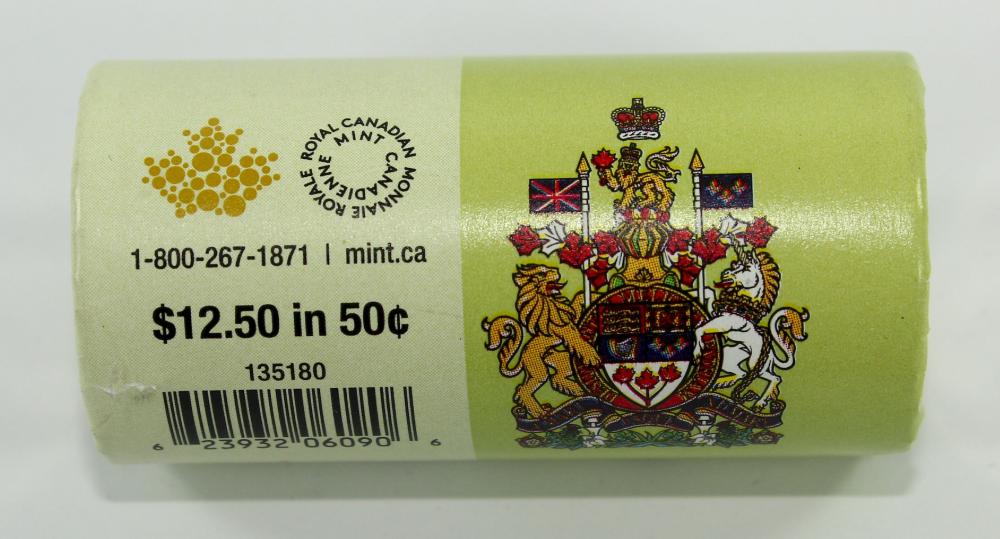 Canada 2015 50c Mint Roll, ... image