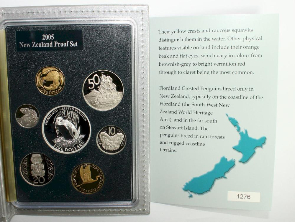 New Zealand 2005 Proof Set,... image