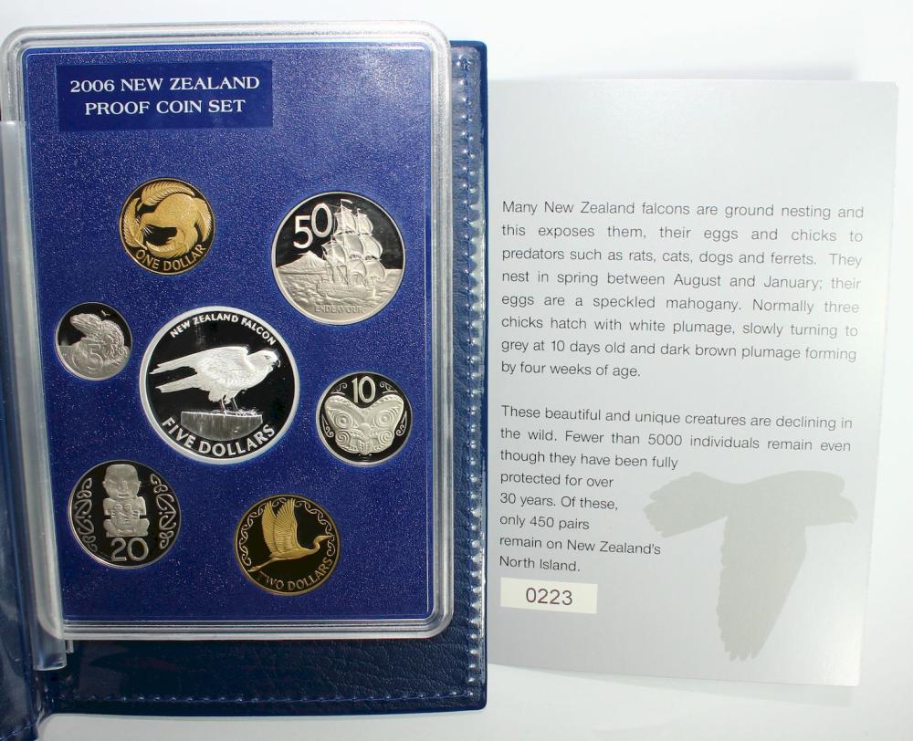 New Zealand 2006 Proof Set,... image