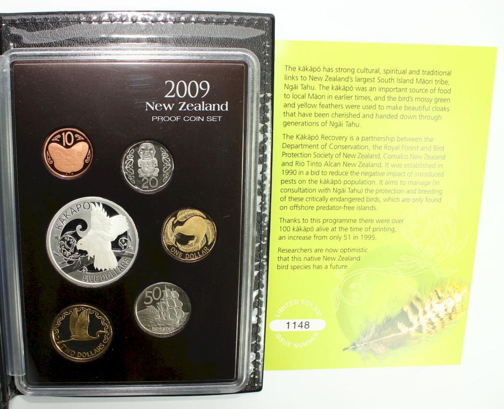 New Zealand 2009 Proof Set,... image