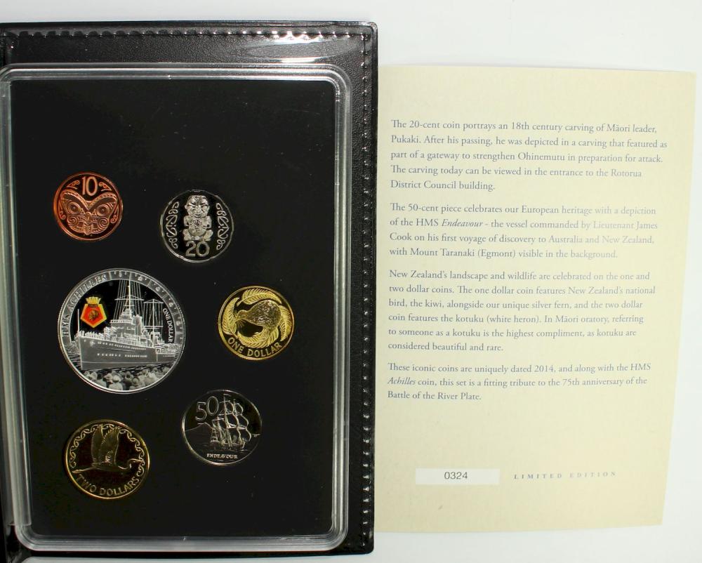 New Zealand 2014 Proof Set,... image