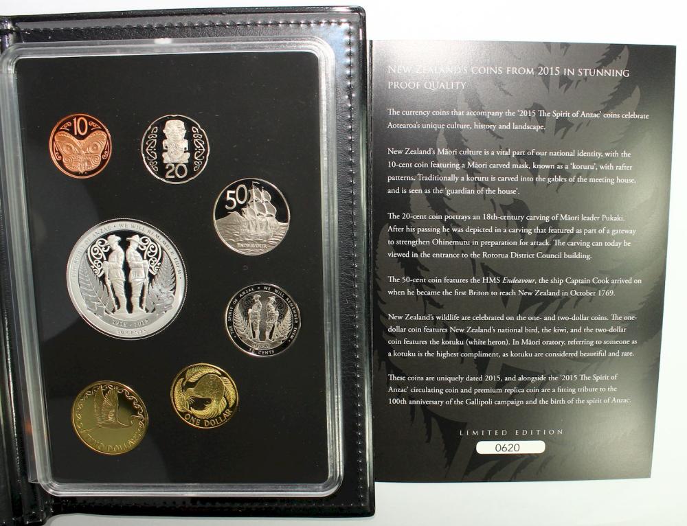 New Zealand 2015 Proof Set,... image