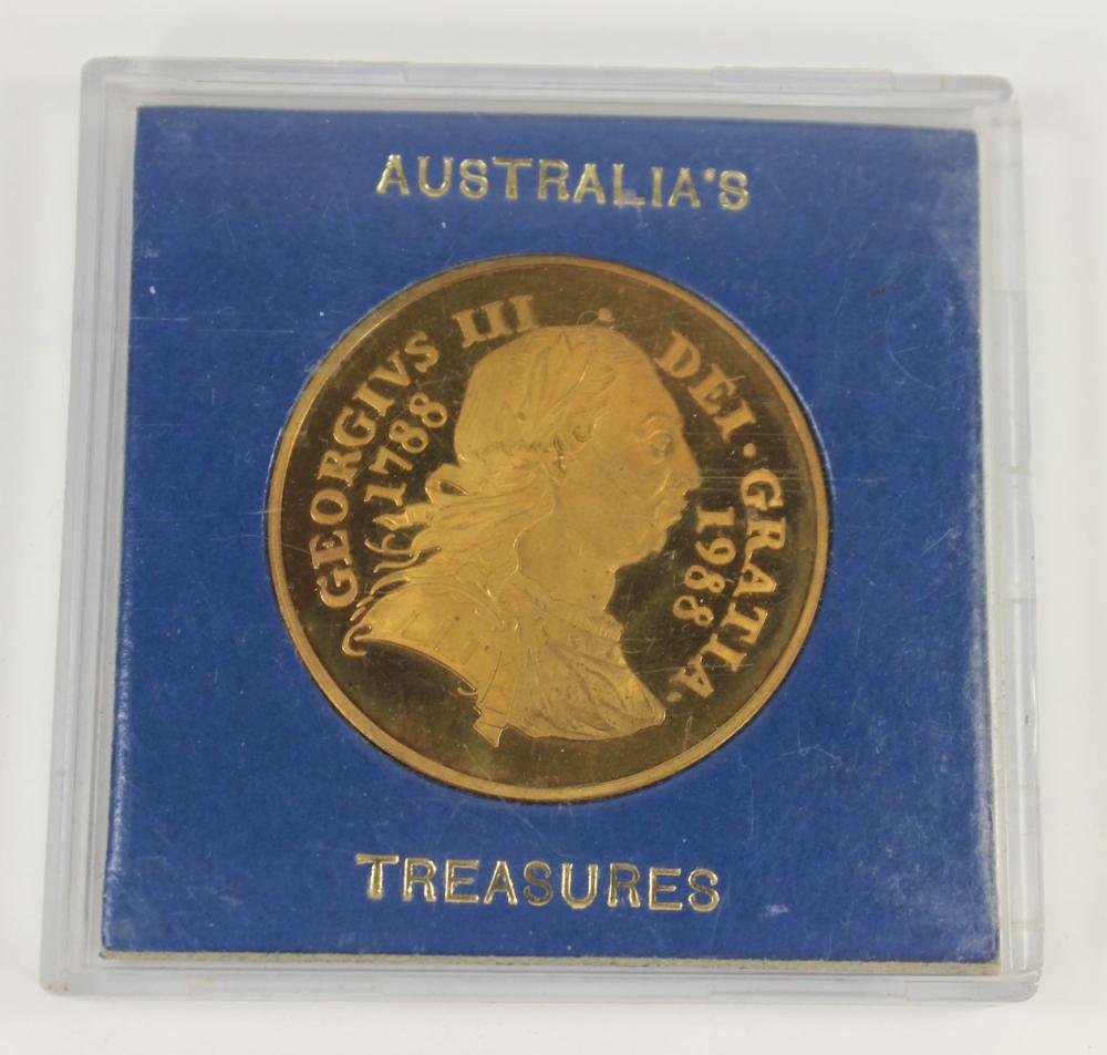 Australia 1788 - 1988 Brass... image