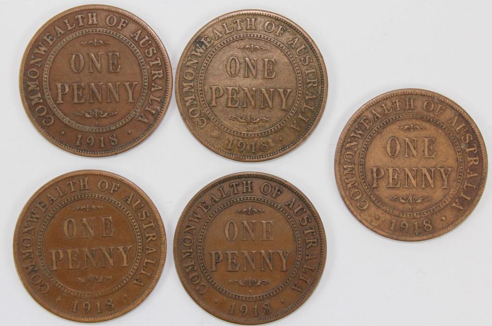 Australia 1918 I Pennies, V... image