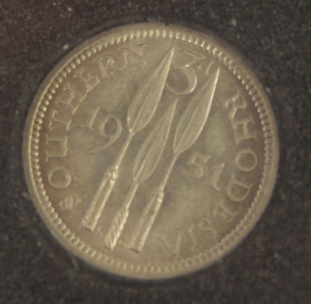 Southern Rhodesia 1951 Thre... image