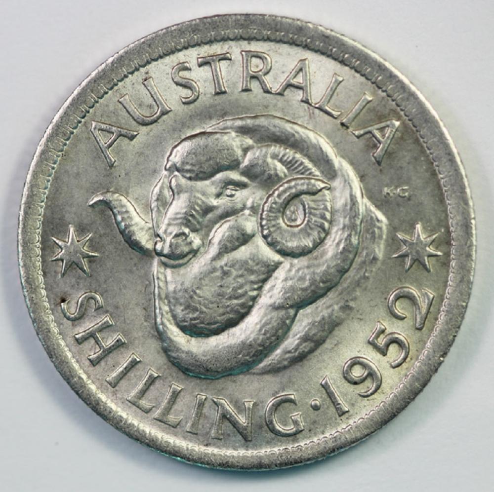 Australia. 1952 Shilling, C... image