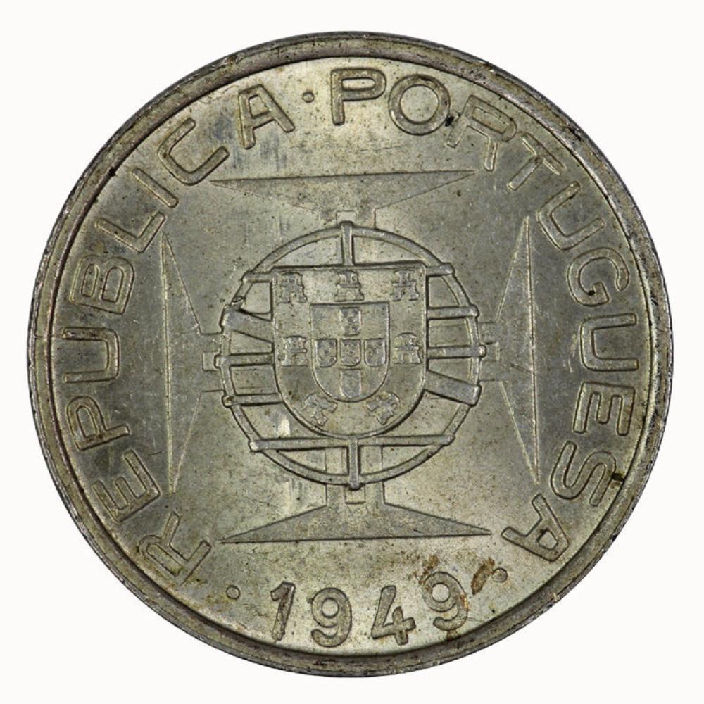 Mozambique. 1949 5 Escudos,... image