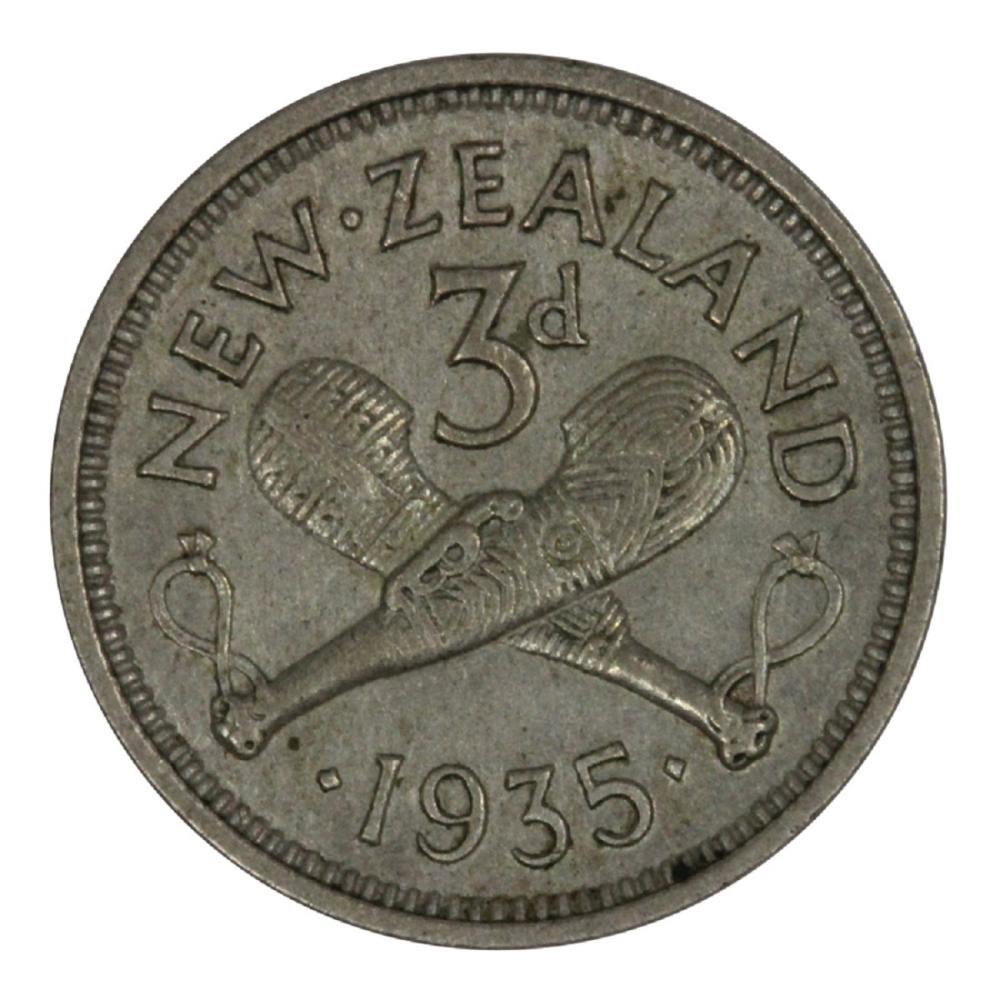 New Zealand. 1935 Threepenc... image