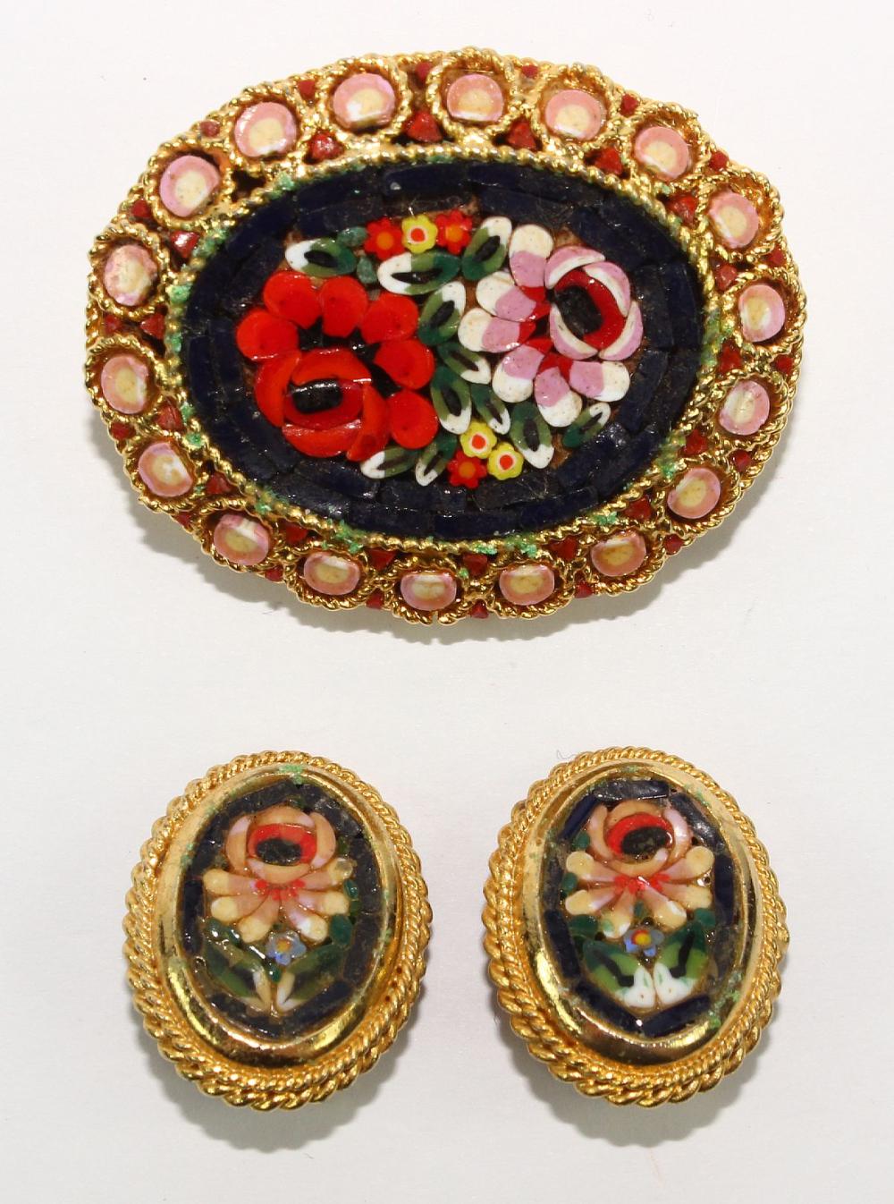 Pair of Italian Micro Mosai... image