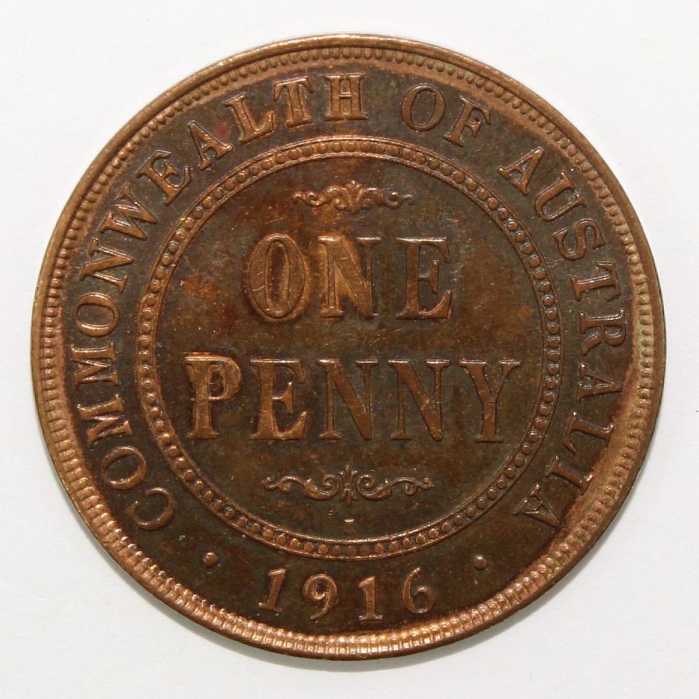 Australia 1916 I Penny, Unc... image