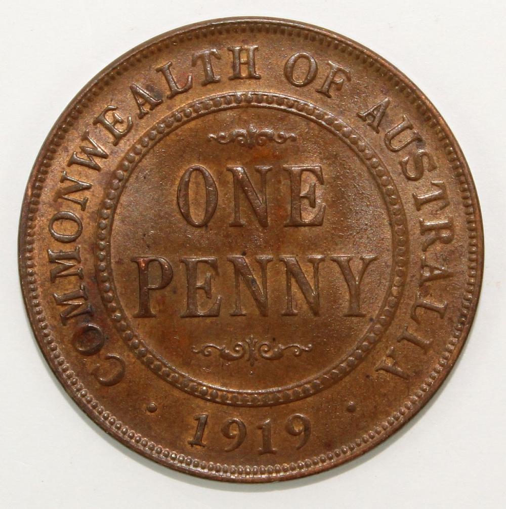 Australia 1919 //. Penny, C... image