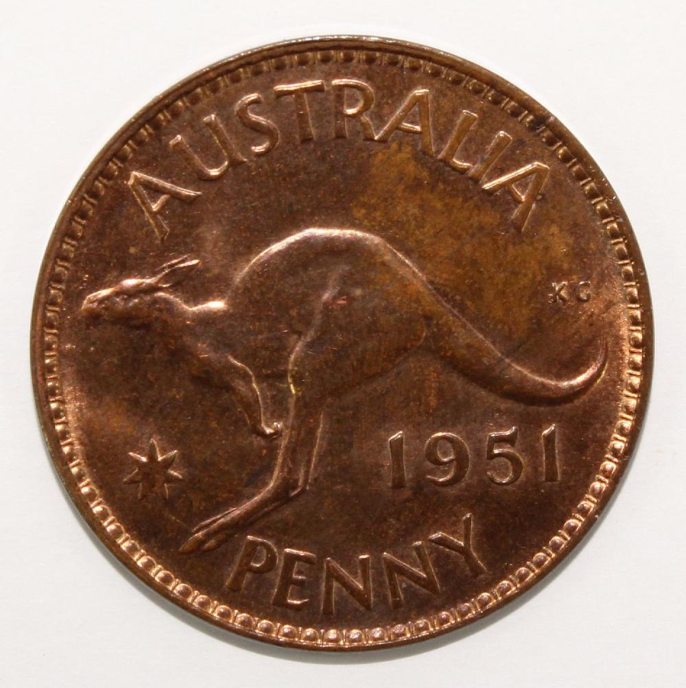 Australia 1951 (M) Penny, C... image