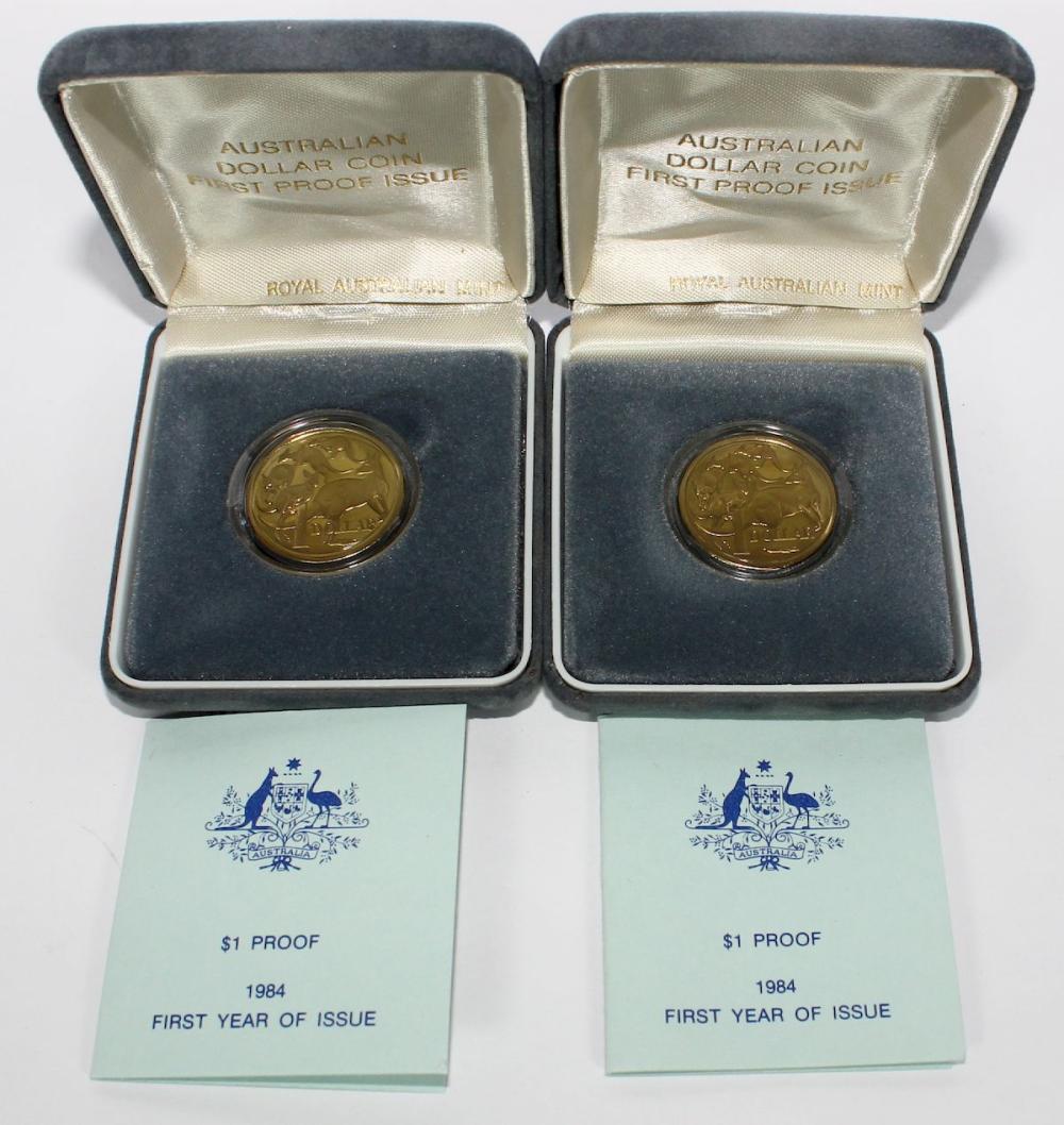 Australia 1984 Al-Br Proof ... image