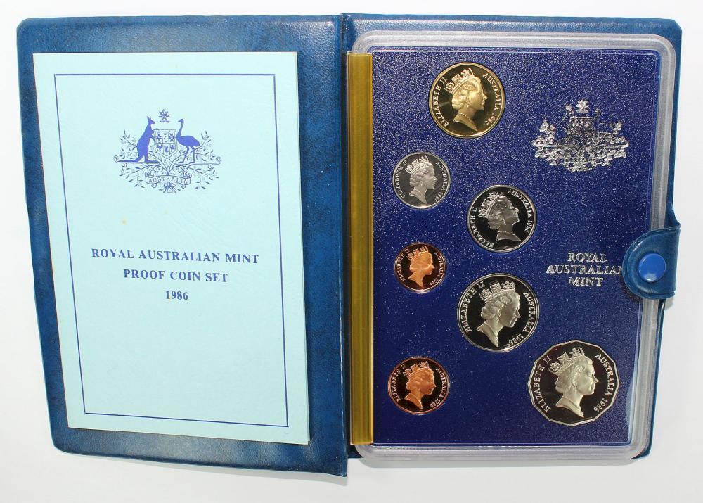 Australia 1986 Proof Set, F... image