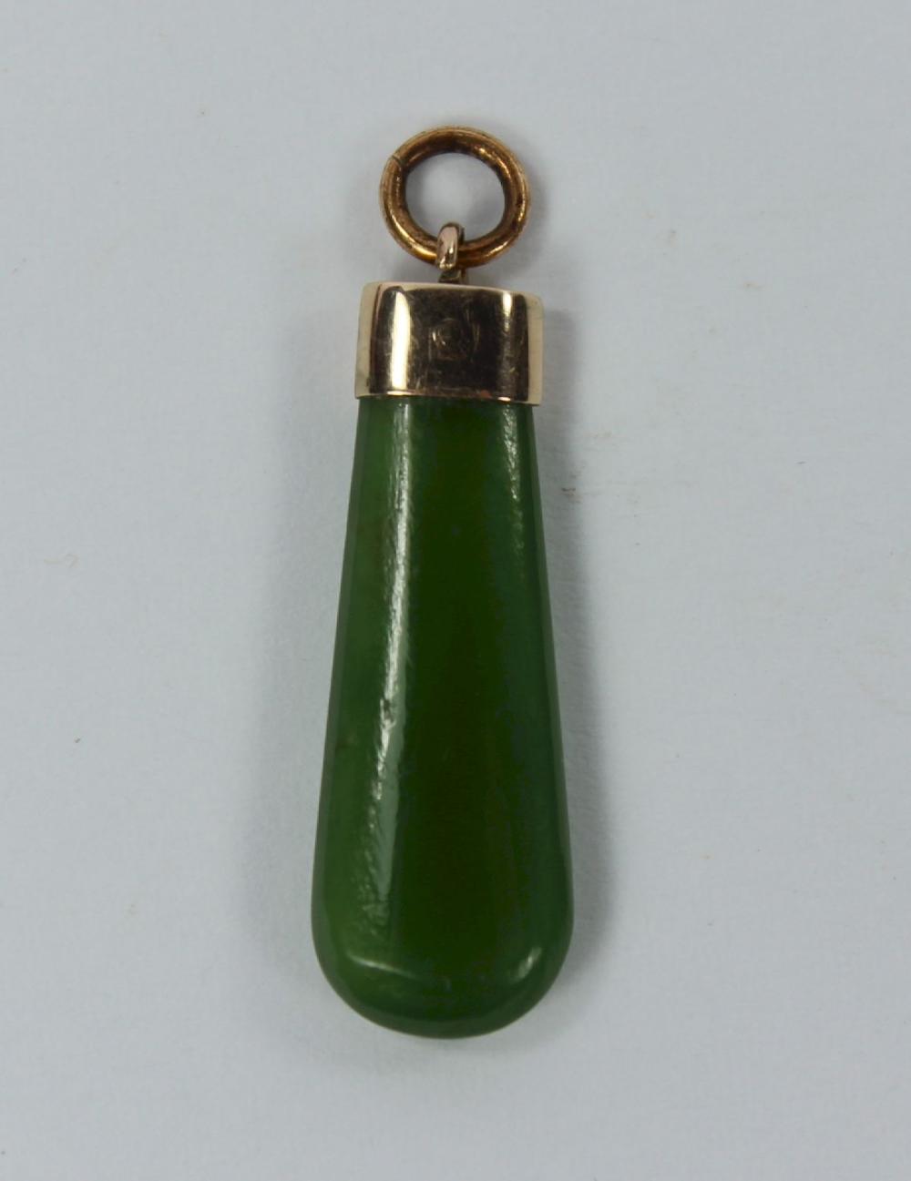 Small Nephrite Pendant with... image