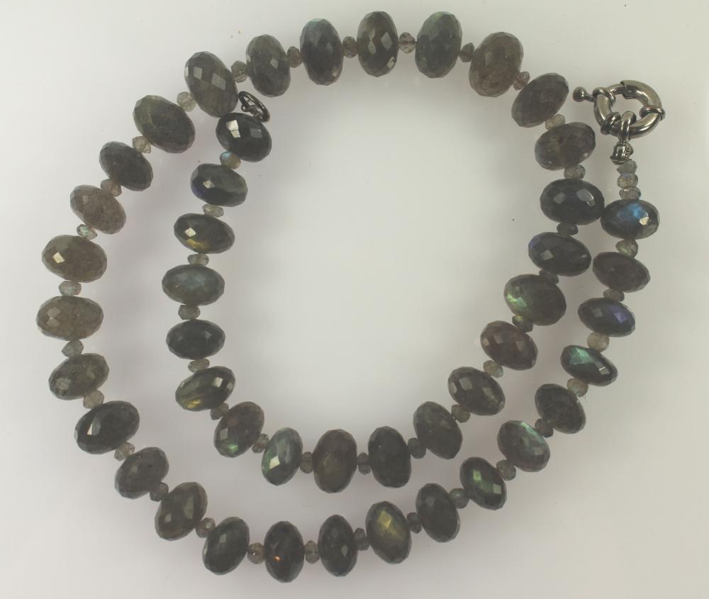 Faceted Labradorite Necklace image