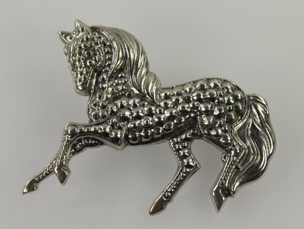 Horse Brooch in Sterling (9... image