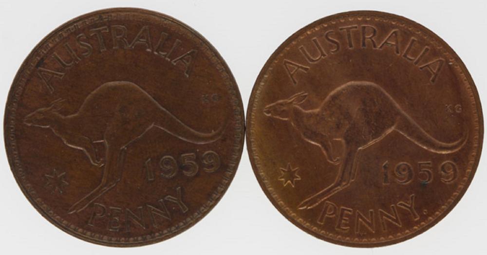 Australia 1959 (M) Penny & ... image