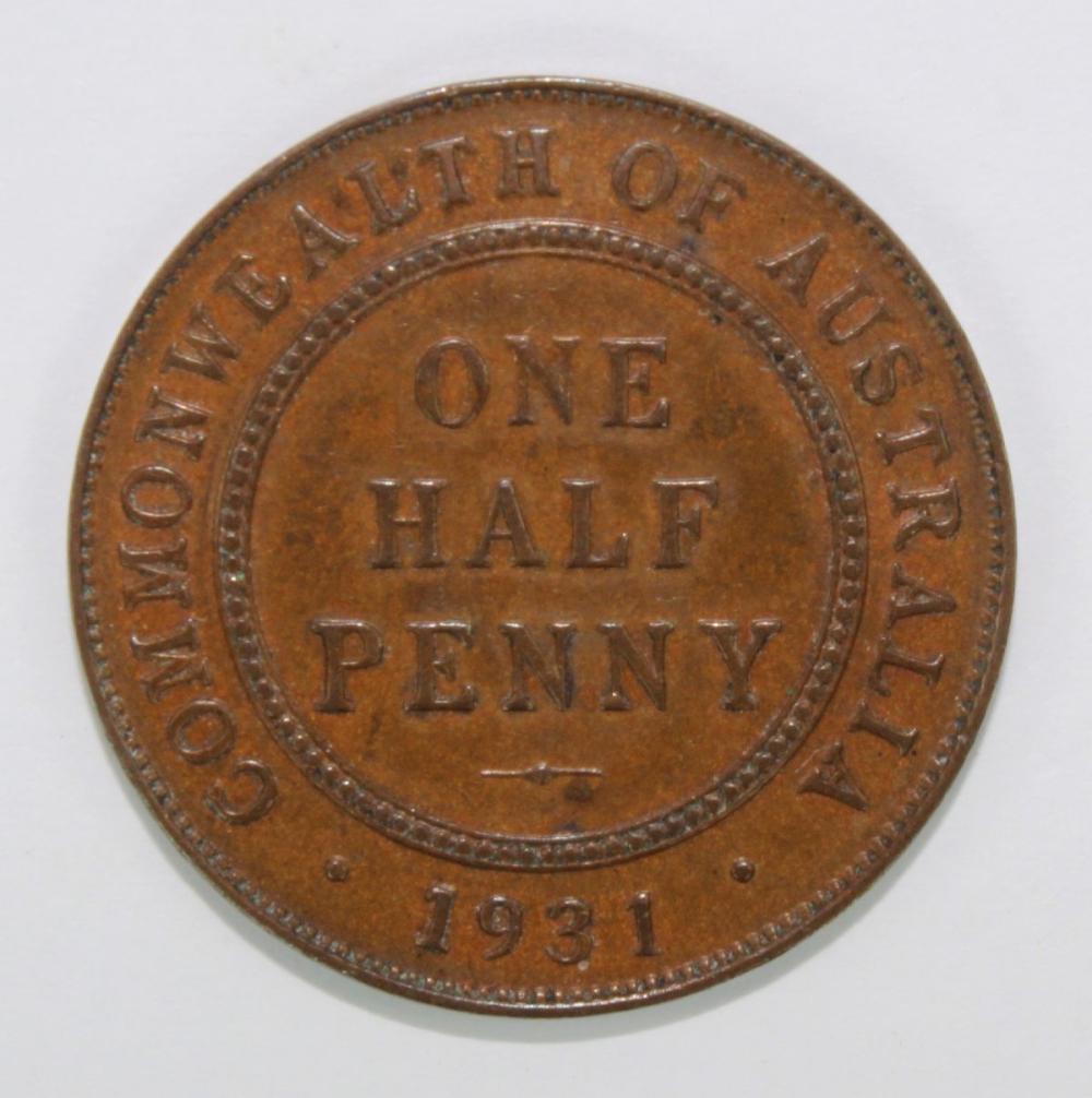 Australia 1931 Halfpenny, v... image