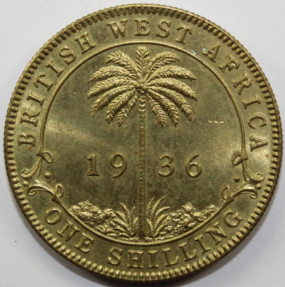 British West Africa. 1936 K... image