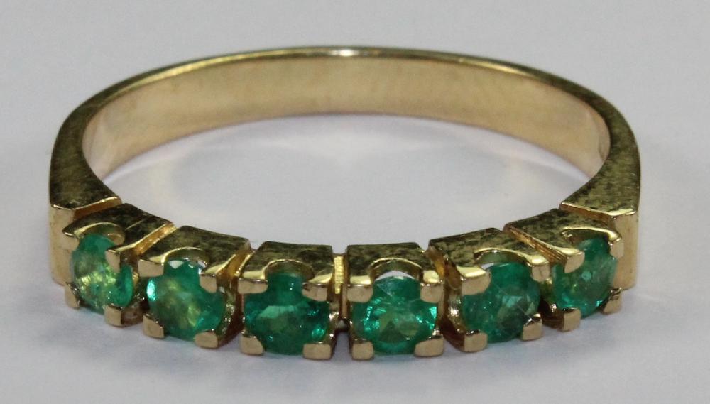 Columbian Emeralds set in a... image