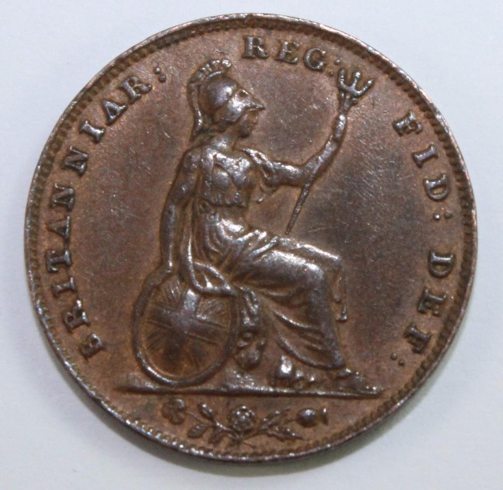 Great Britain. 1854 Farthin... image