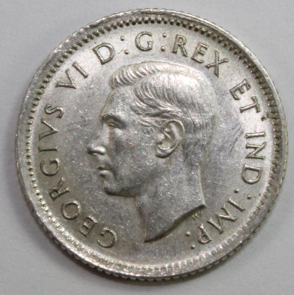 Canada. 1939 Silver 10 Cent... image