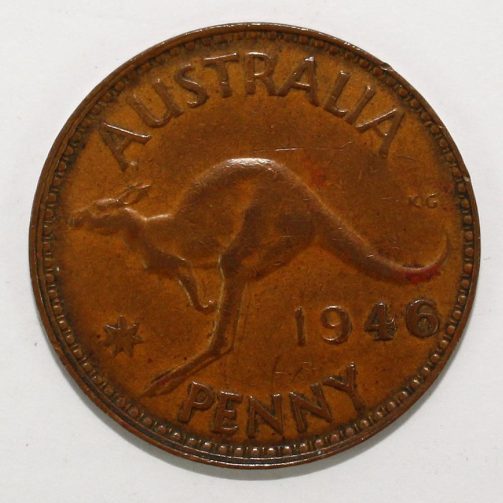 Australia 1946 K.G Penny, g... image