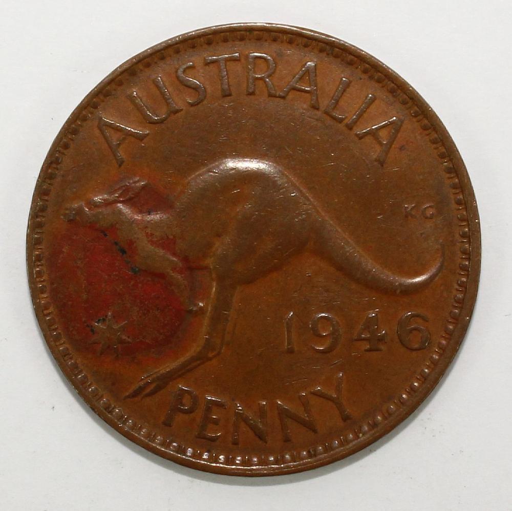 Australia 1946 K.G Penny, g... image