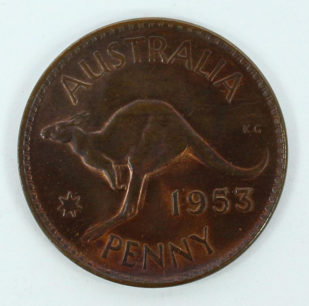 Australia 1953 (M) Penny, G... image