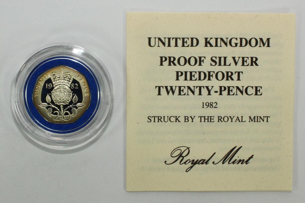 Great Britain 1982 Silver (... image