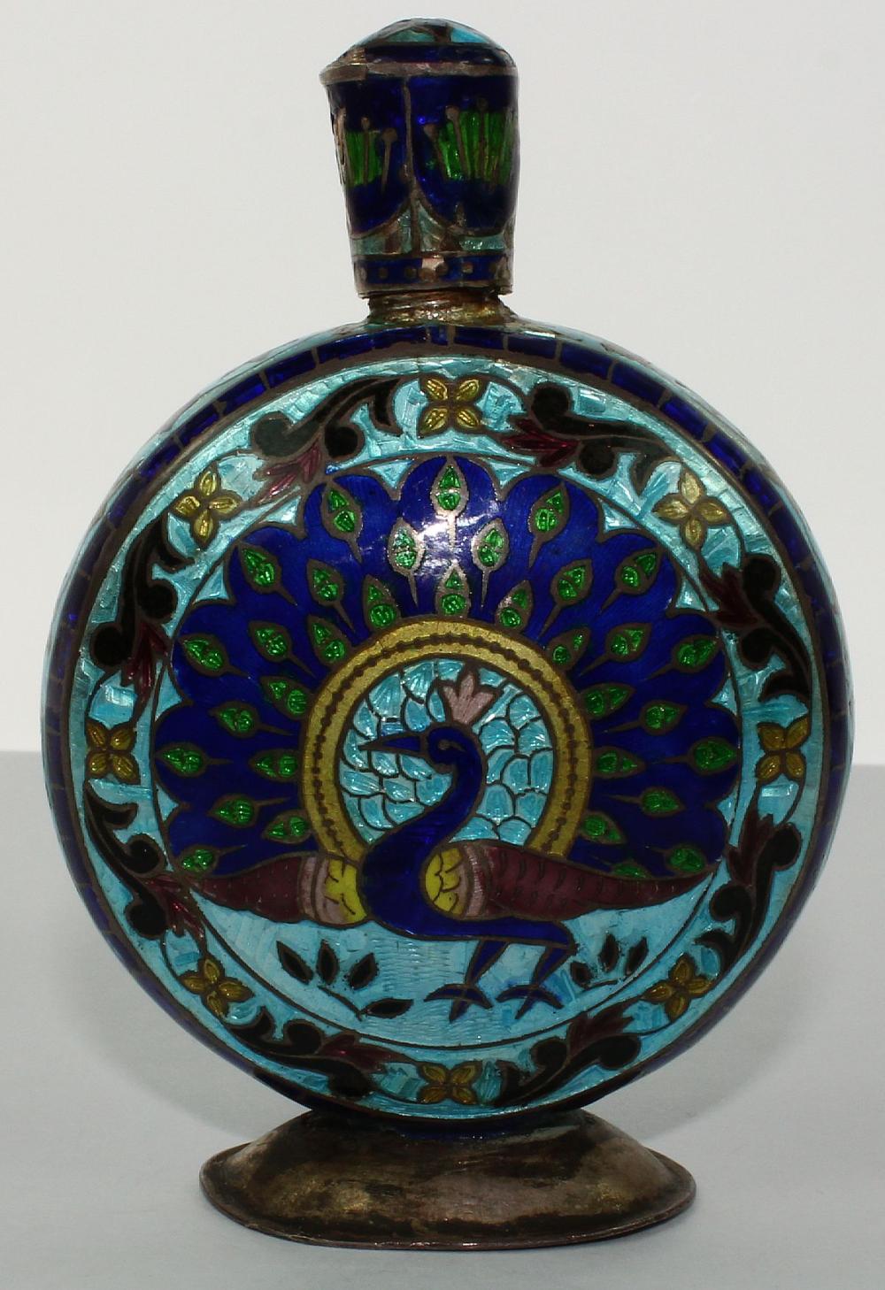 Blue & Green Enamelled Ster... image