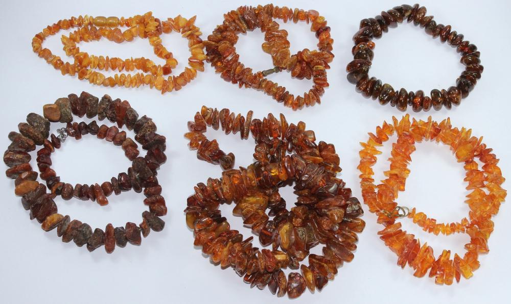 Baltic Amber Necklaces (6 i... image