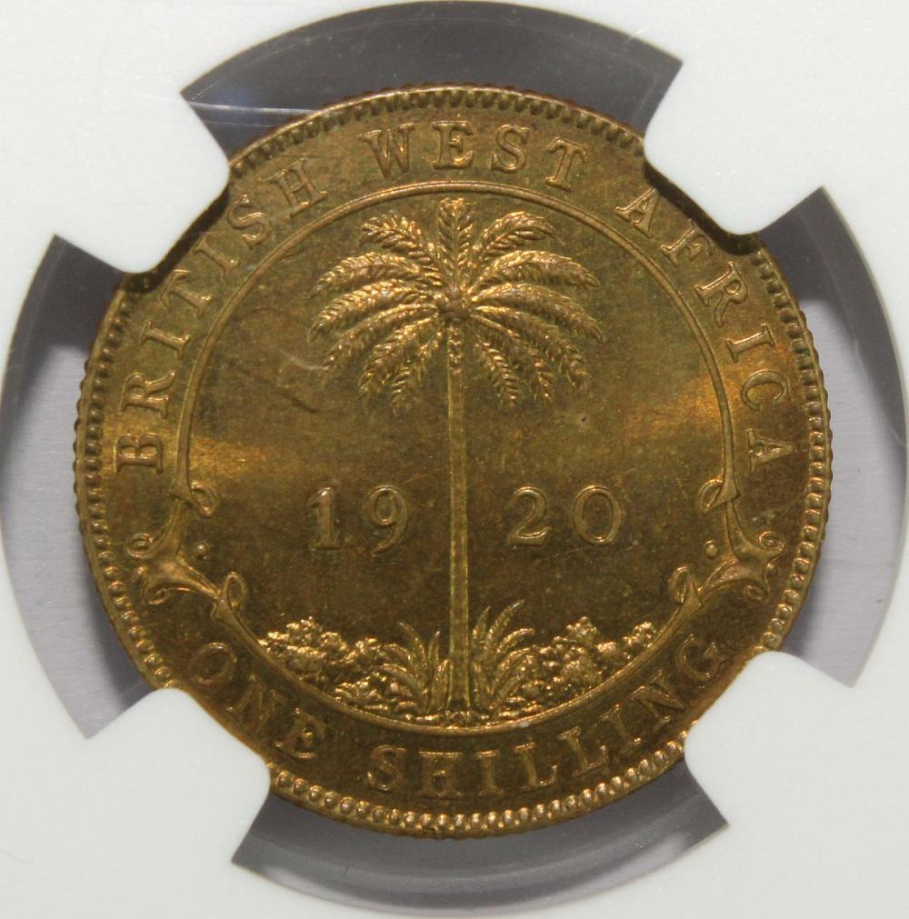 British West Africa 1920 KN... image