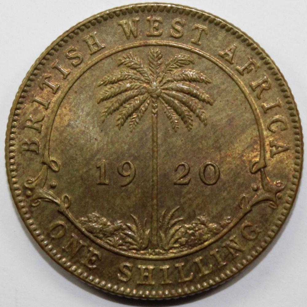 British West Africa 1920 KN... image