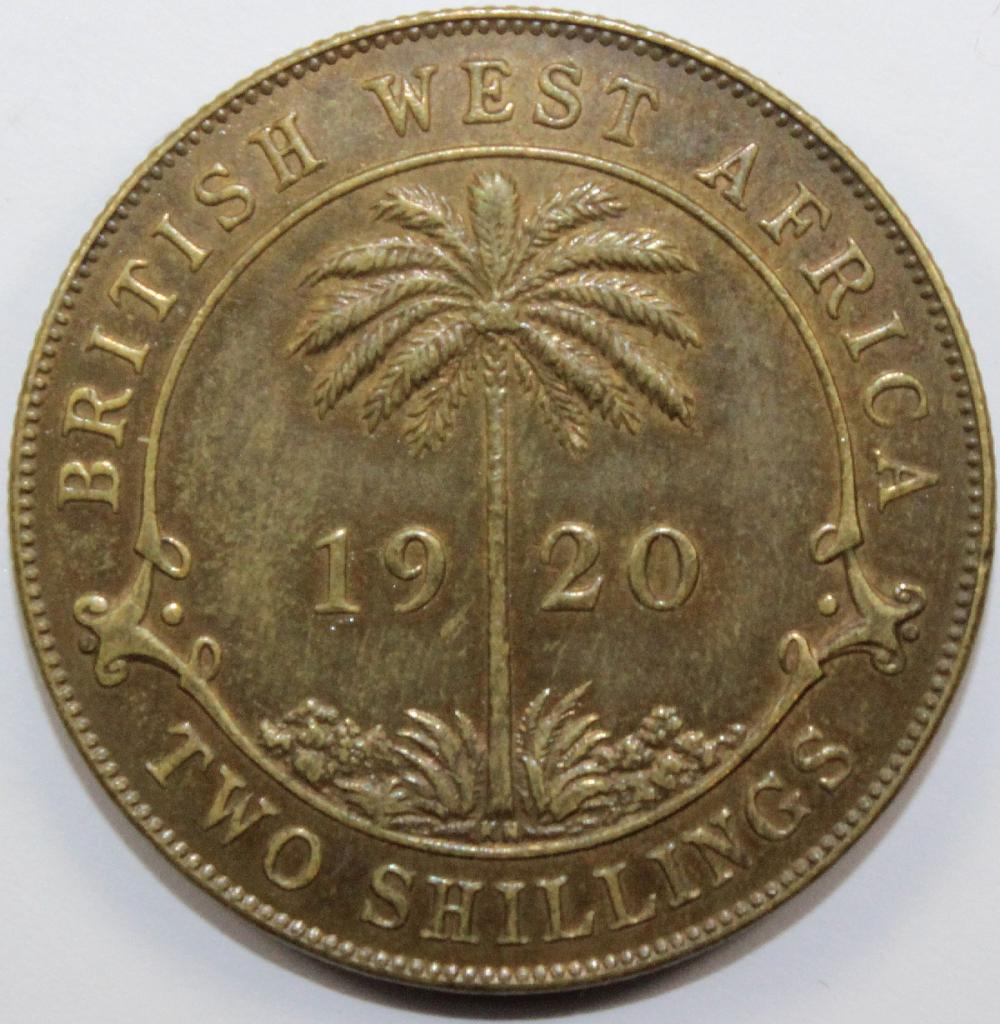 British West Africa 1920 KN... image