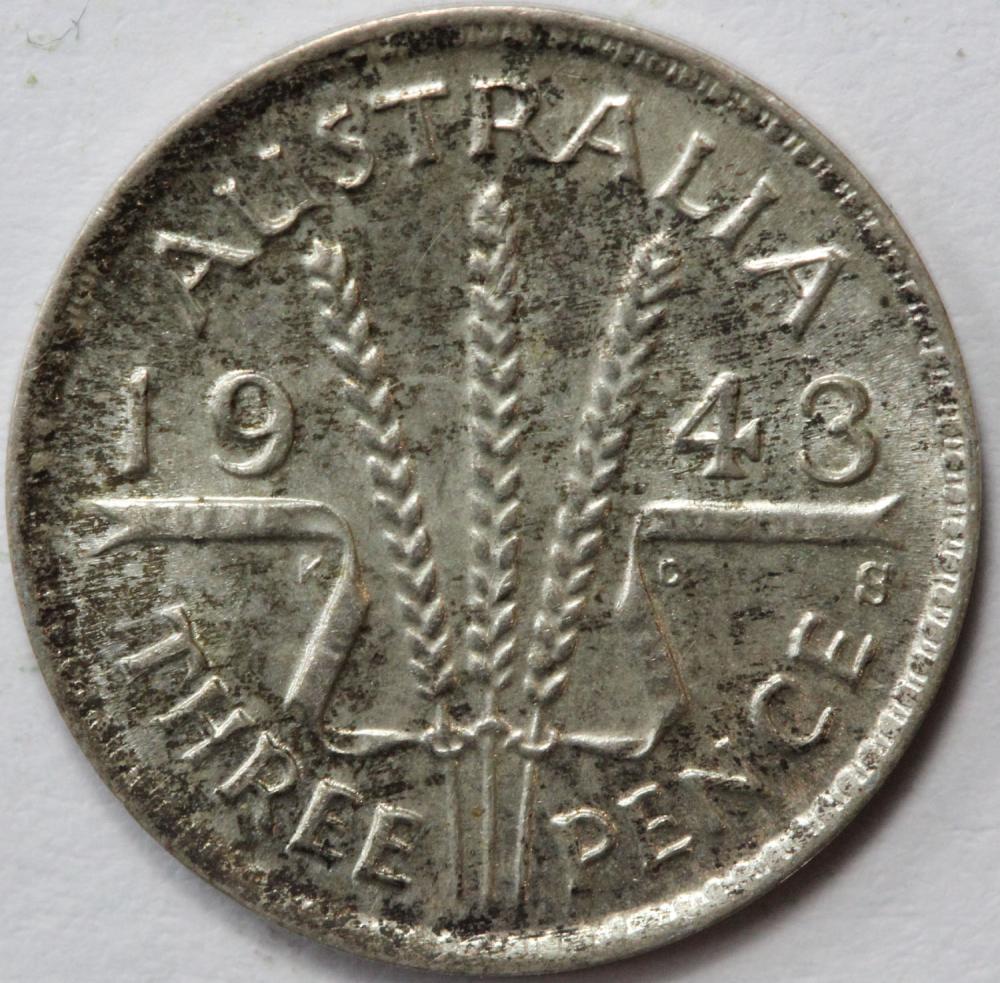 Australia 1943 S Threepence... image