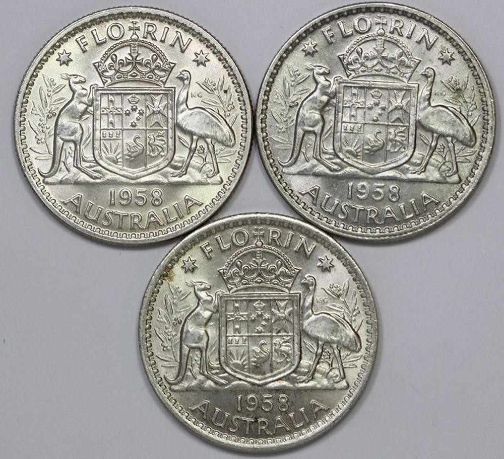 Australia 1958 Florin, Choi... image