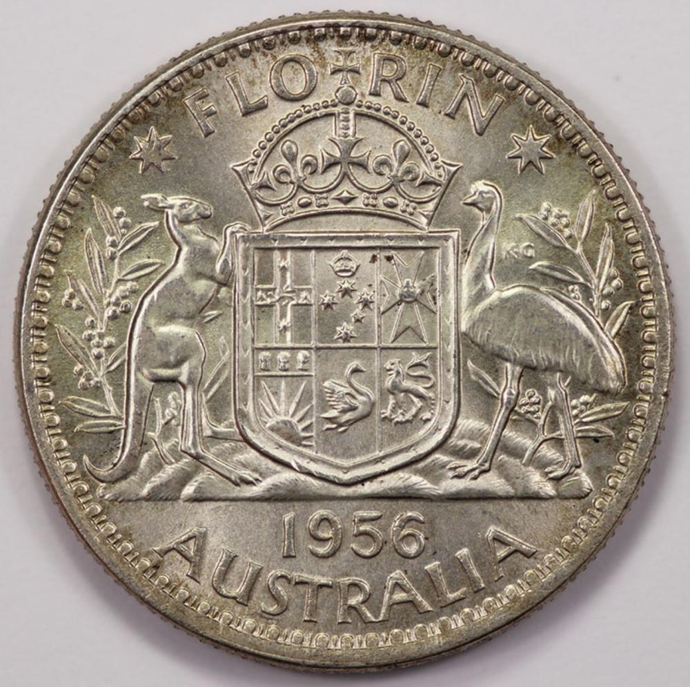 Australia 1956 Florin, Choi... image